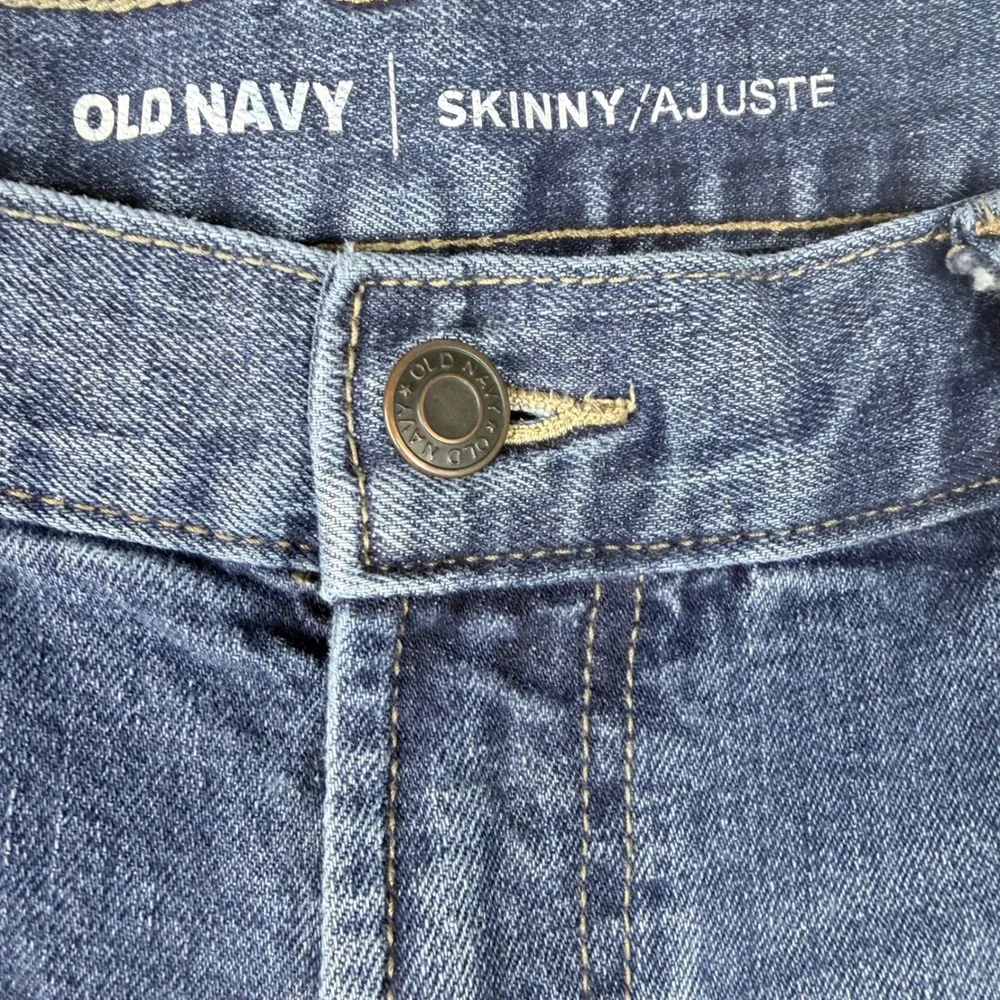 Old Navy Skinny Ajuste Jeans Mens 36W Medium Wash Blue Denim Stretch‎ 5-Pocket